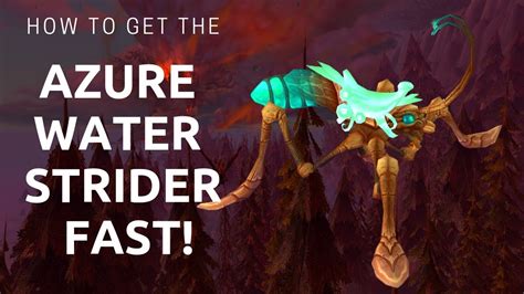 how to get the water strider mount m